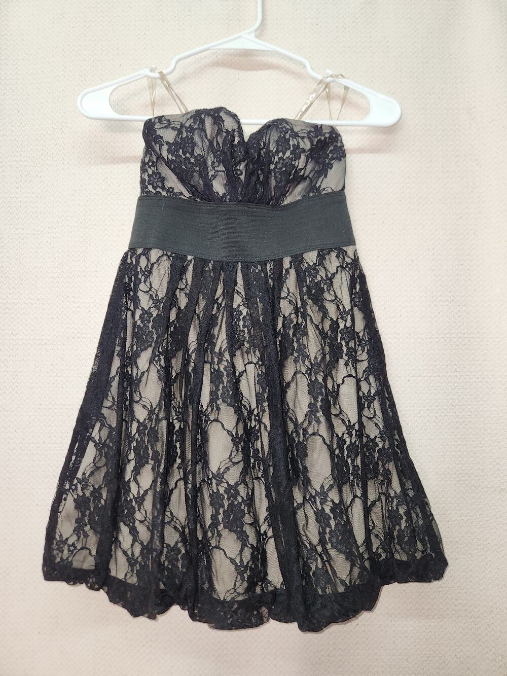 Poetry Clothing Strapless Lace Dress
